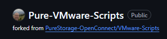 Forked version of the VMware-Scripts repository