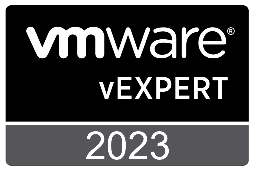 VMware vExpert 2023 Badge